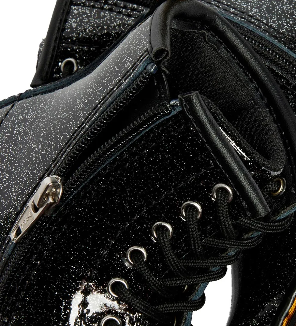Dr. Martens Støvler - 1460 T - Nebuls Glitter - Black/Silver