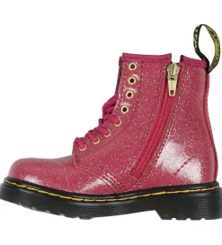 Dr. Martens Støvler - 1460 T - Nebuls Glitter - Fuchsia/Silver/G