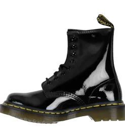 Dr. Martens Støvler - 1460 W - Black Patent Lamper