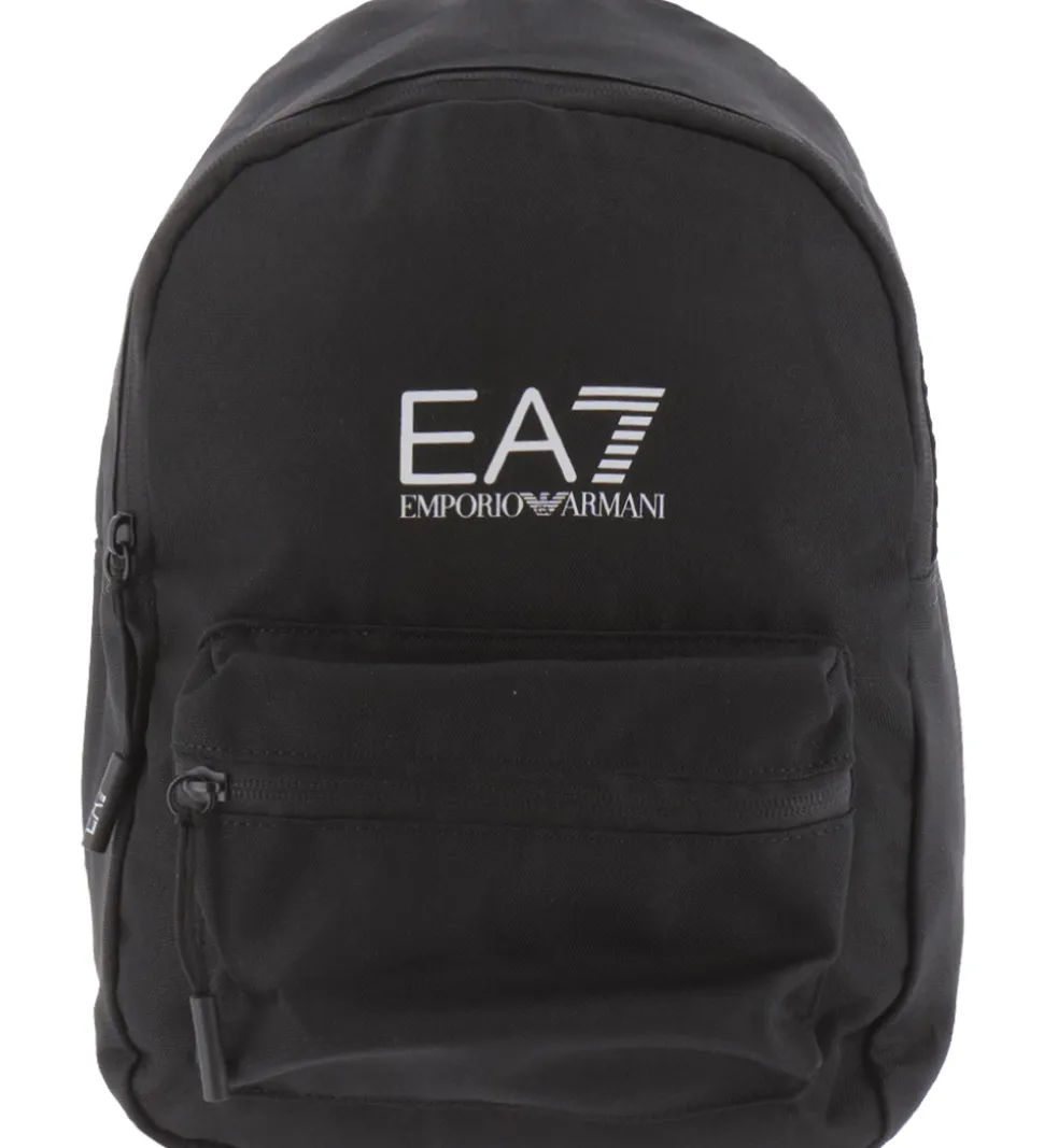 EA7 Børnehavetaske - Sort m. Hvid
