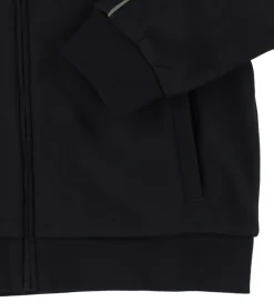 EA7 Cardigan - Sort m. Grøn