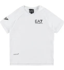 EA7 T-shirt - Hvid m. Sort