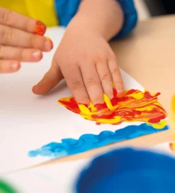 Eberhard Faber Fingermaling- Metallic - 4 stk. - 100 ml.