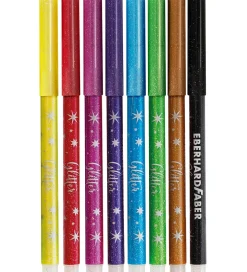 Eberhard Faber Tuscher - 8 stk - Glitter