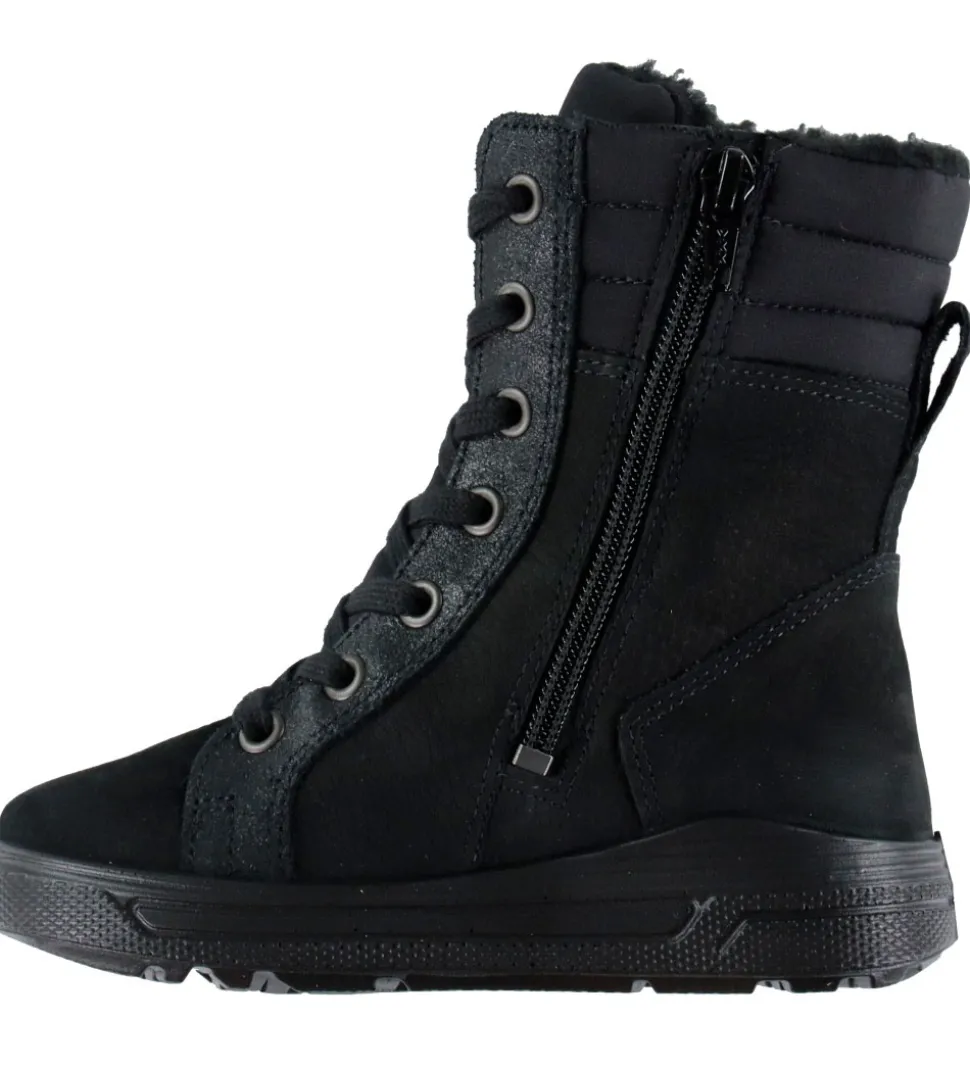 Ecco Vinterstøvler - Urban Snow K Lace Up - Sort