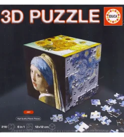 Educa 3D Puslespil - 216 Brikker - Cube Art
