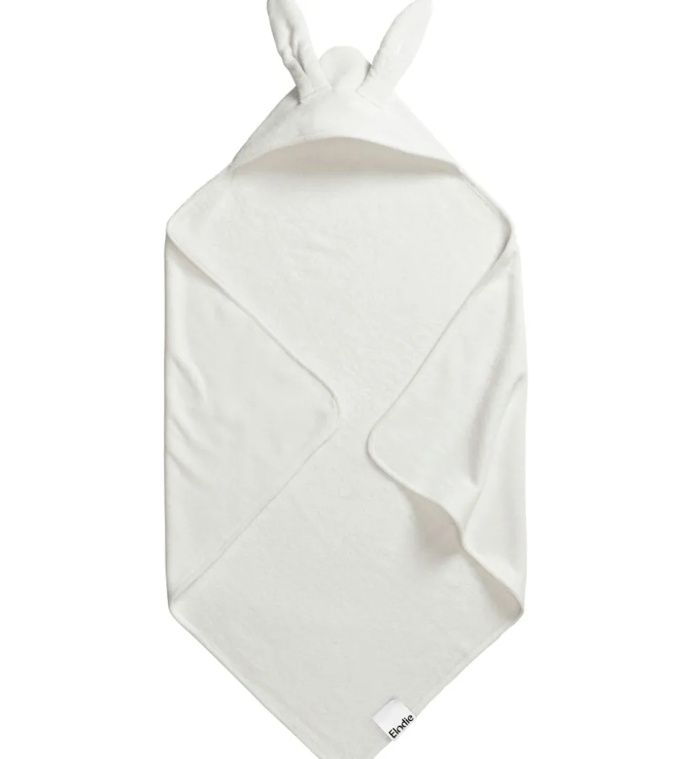Elodie Details Babyhåndklæde - 80x80 cm - Vanilla White Bunny