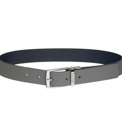 Emporio Armani Bælte - Vendbar - Navy/Grå