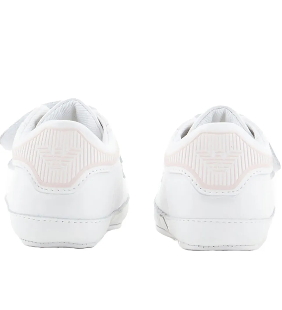 Emporio Armani Hjemmesko - Hvid m. Rosa