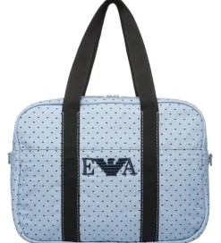 Emporio Armani Pusletaske - Lyseblå/Navy m. Logoer