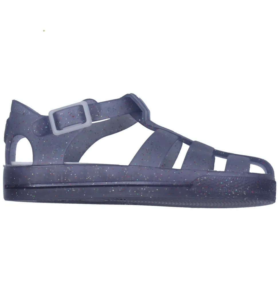 En Fant Badesandaler - Glimmer - India Ink