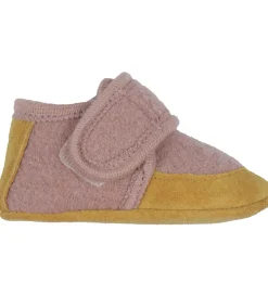 En Fant Hjemmesko - Uld - Bark