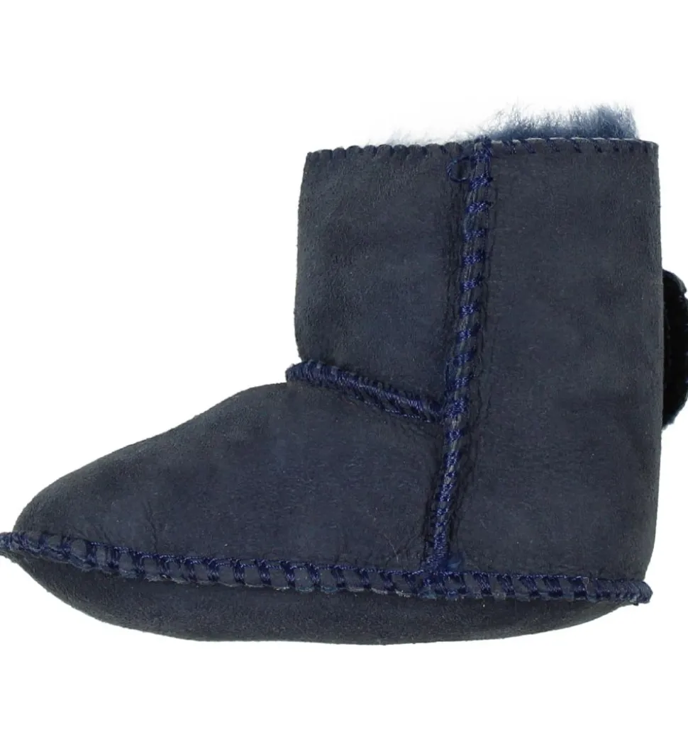 En Fant Lammeskindsfutter m. For - Navy