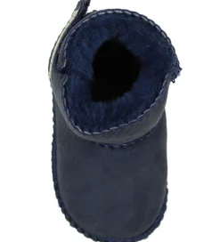 En Fant Lammeskindsfutter m. For - Navy