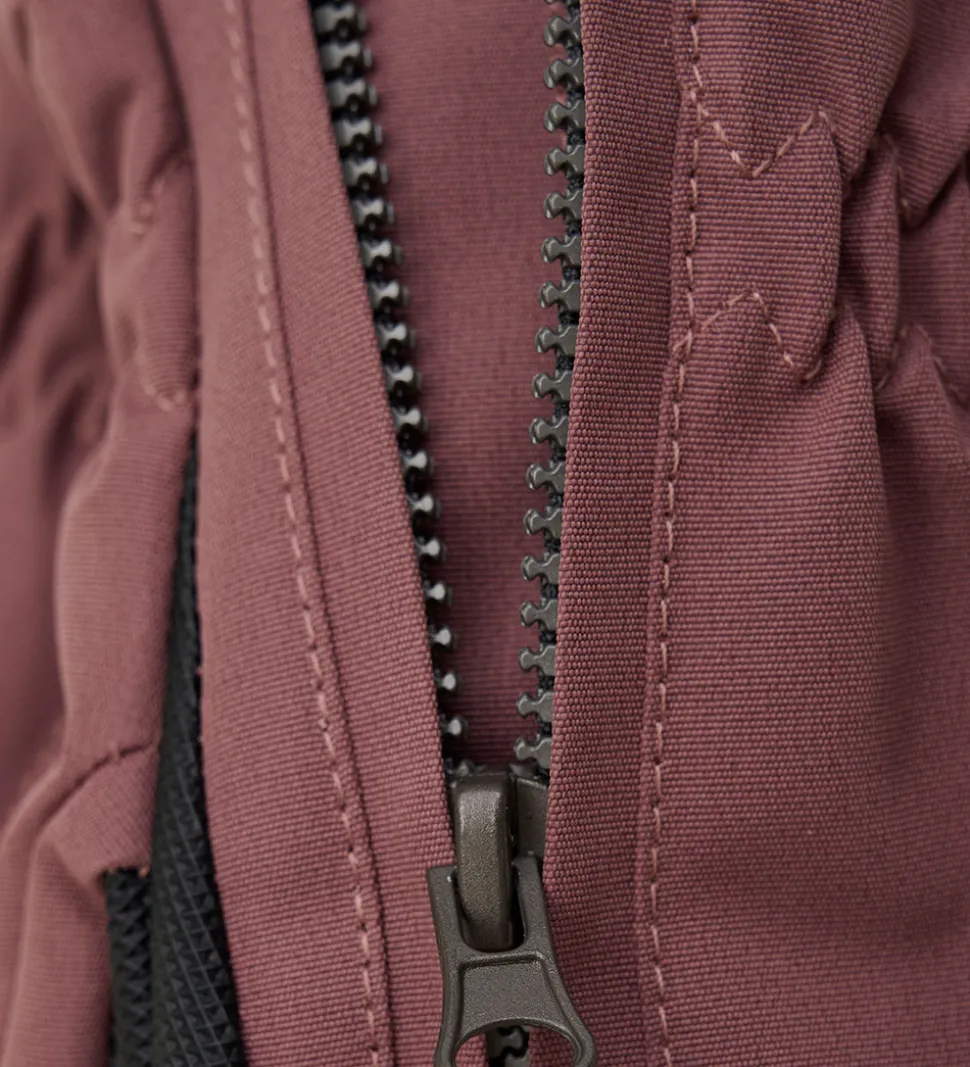 En Fant Luffer m. Lynlås - Rose Taupe