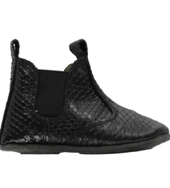 En Fant Skindfutter - Sort m. Slangelook