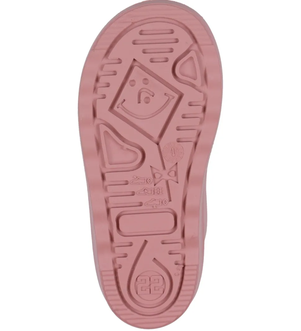 En Fant Termostøvler m. For - Kort - Old Rose