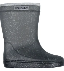 En Fant Termostøvler m. Glimmer - Ebony