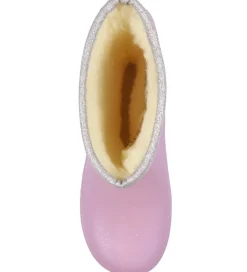 En Fant Termostøvler m. Glimmer - Lavender