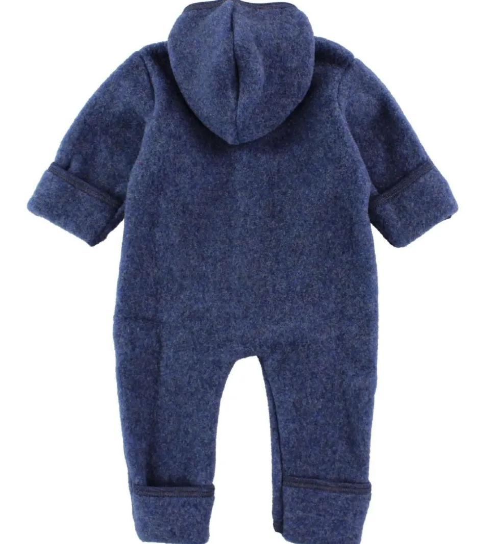 Engel Køredragt - Uld - Blåmeleret