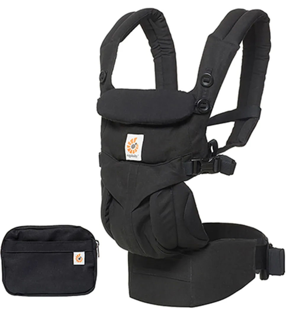 Ergobaby Bæresele - Omni 360 - Bomuld - Pure Black