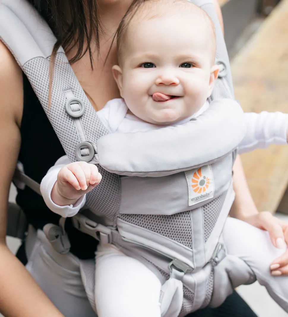 Ergobaby Bæresele - Omni 360 - Cool Air Mesh - Grå