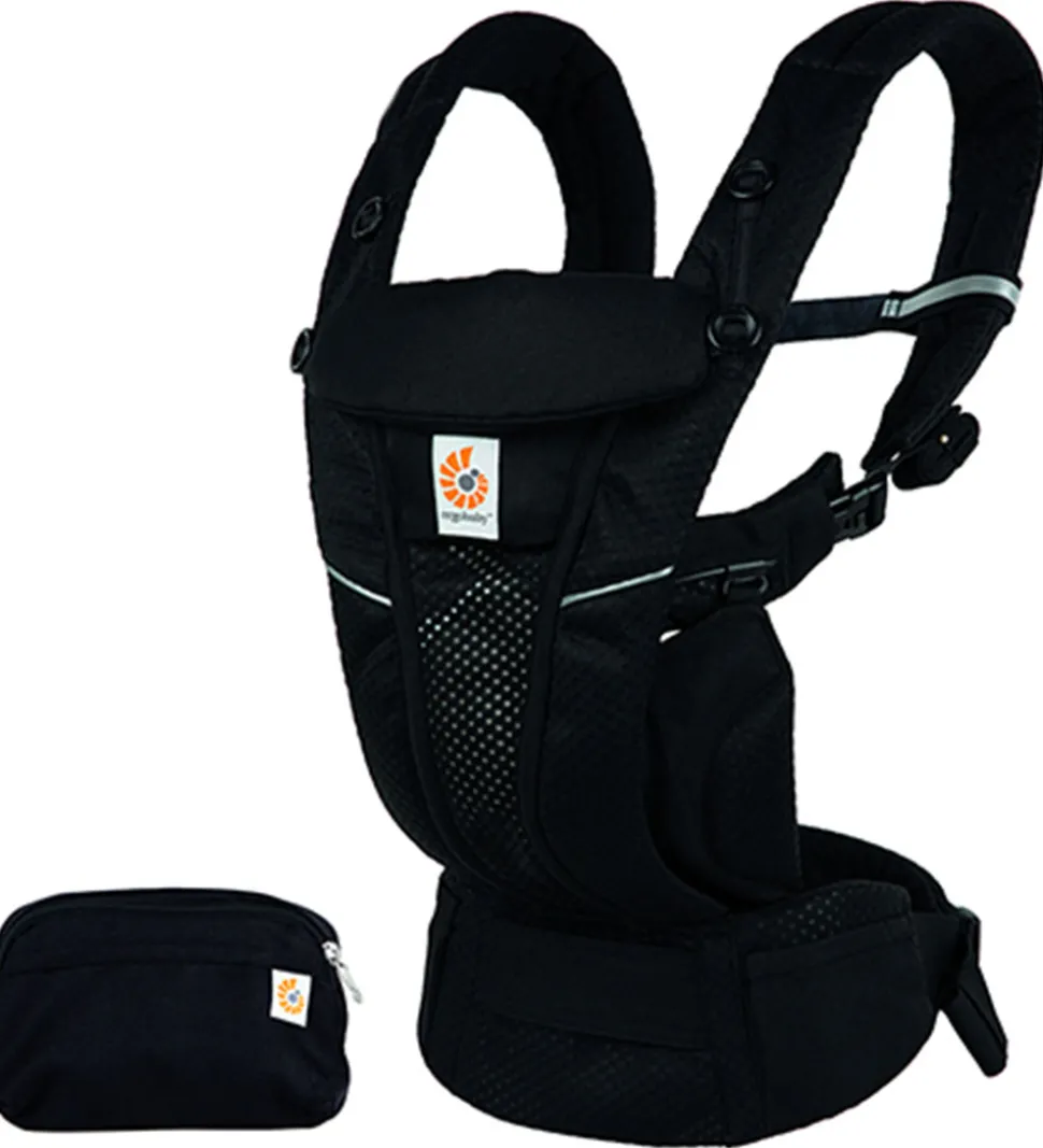 Ergobaby Bæresele - Omni Breeze - 1 in Airflow - Onyx Black