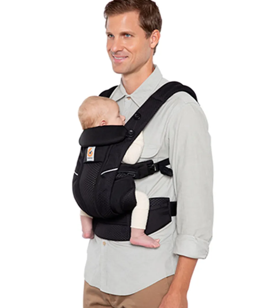 Ergobaby Bæresele - Omni Breeze - 1 in Airflow - Onyx Black