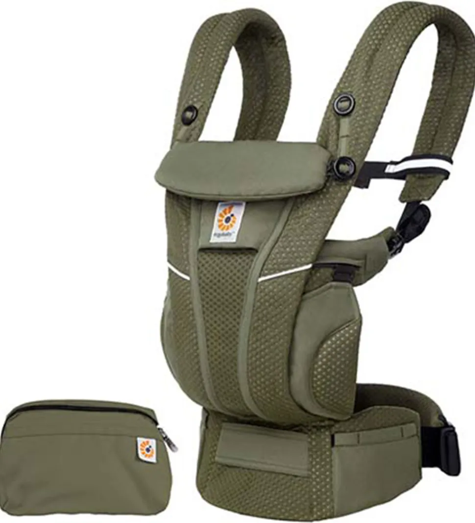 Ergobaby Bæresele - Omni Breeze - 1 in Airflow - Olive Green