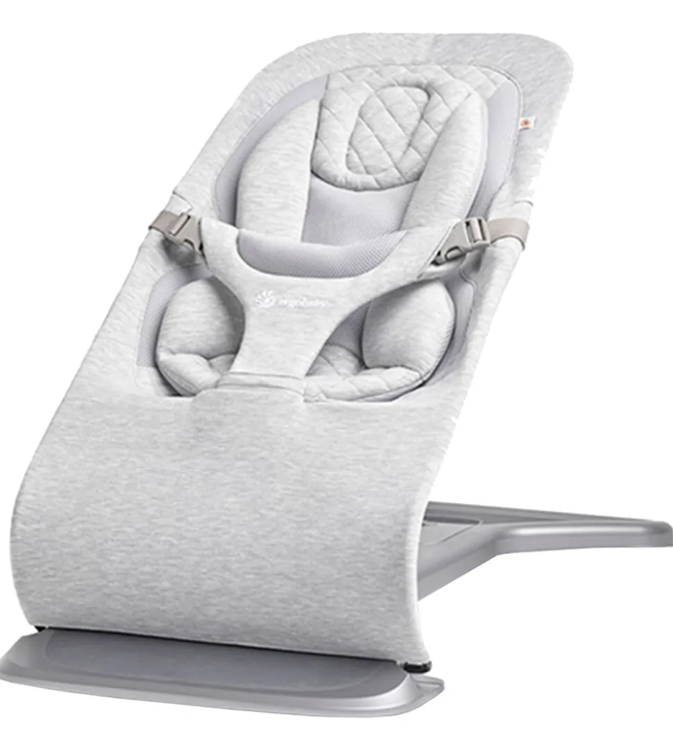 Ergobaby Skråstol - Evolve 3-i-1 - 84,5x41,5x56 cm - Light Grey