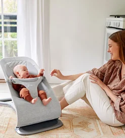 Ergobaby Skråstol - Evolve 3-i-1 - 84,5x41,5x56 cm - Light Grey