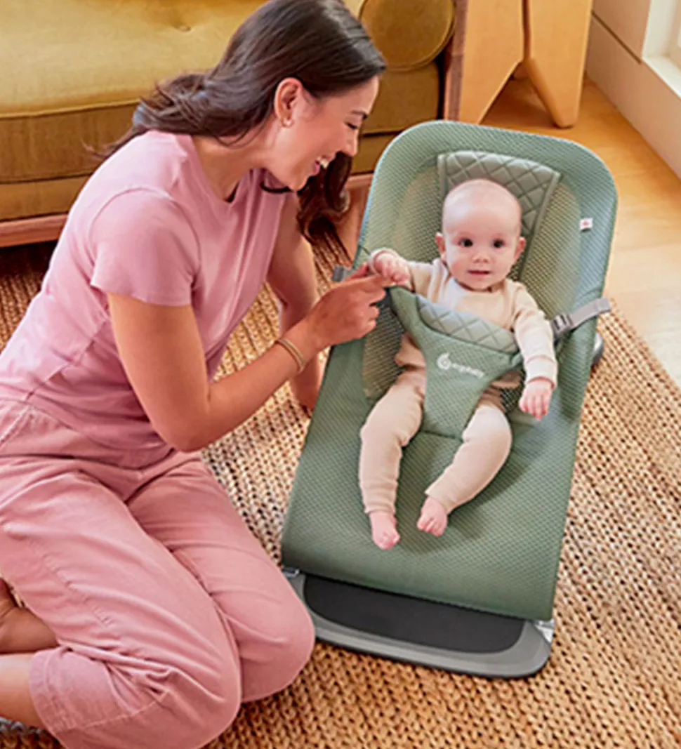 Ergobaby Skråstol - Evolve 3-i-1 - Mesh - 84,5x41,5x56 cm - Sage