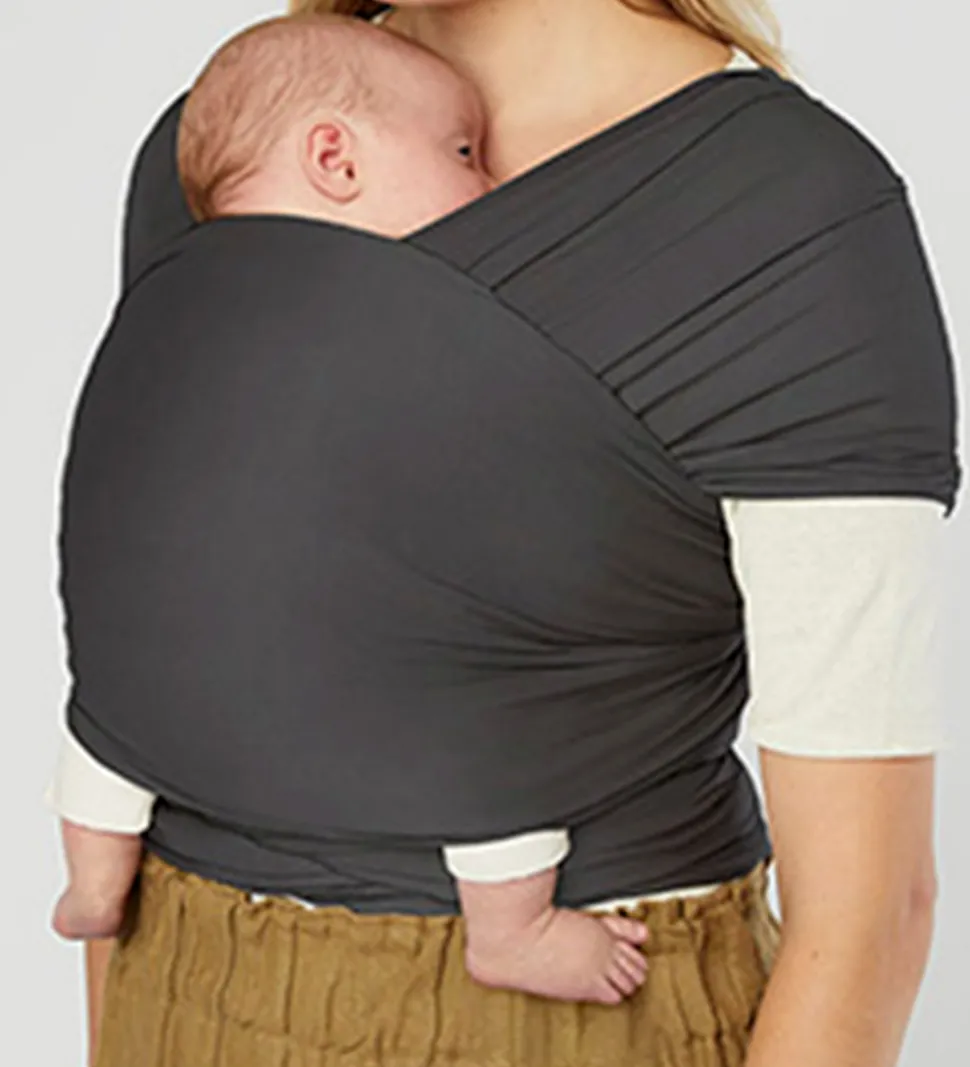 Ergobaby Strækvikle - Aura Wrap Knit - Soft Black