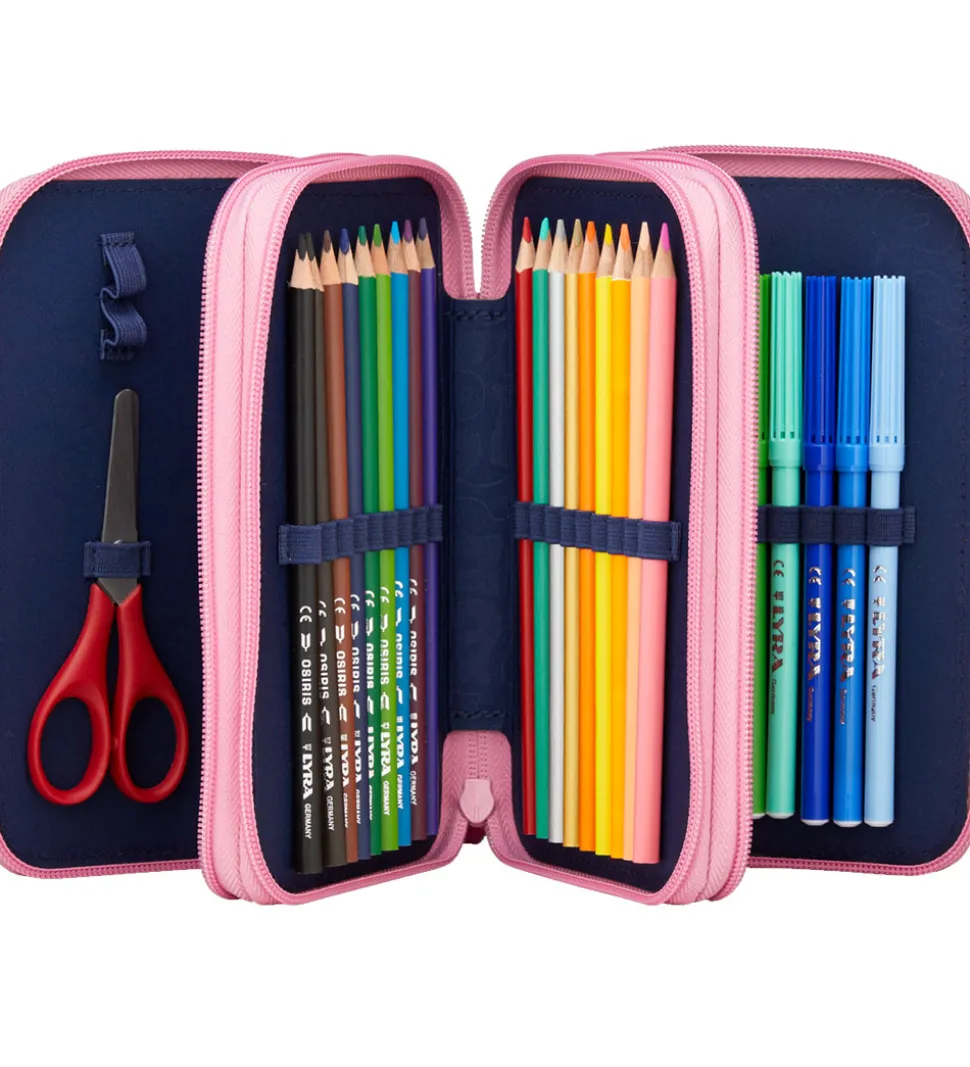 Ergobag Penalhus m. Indhold - Maxi - Magic CloudBear