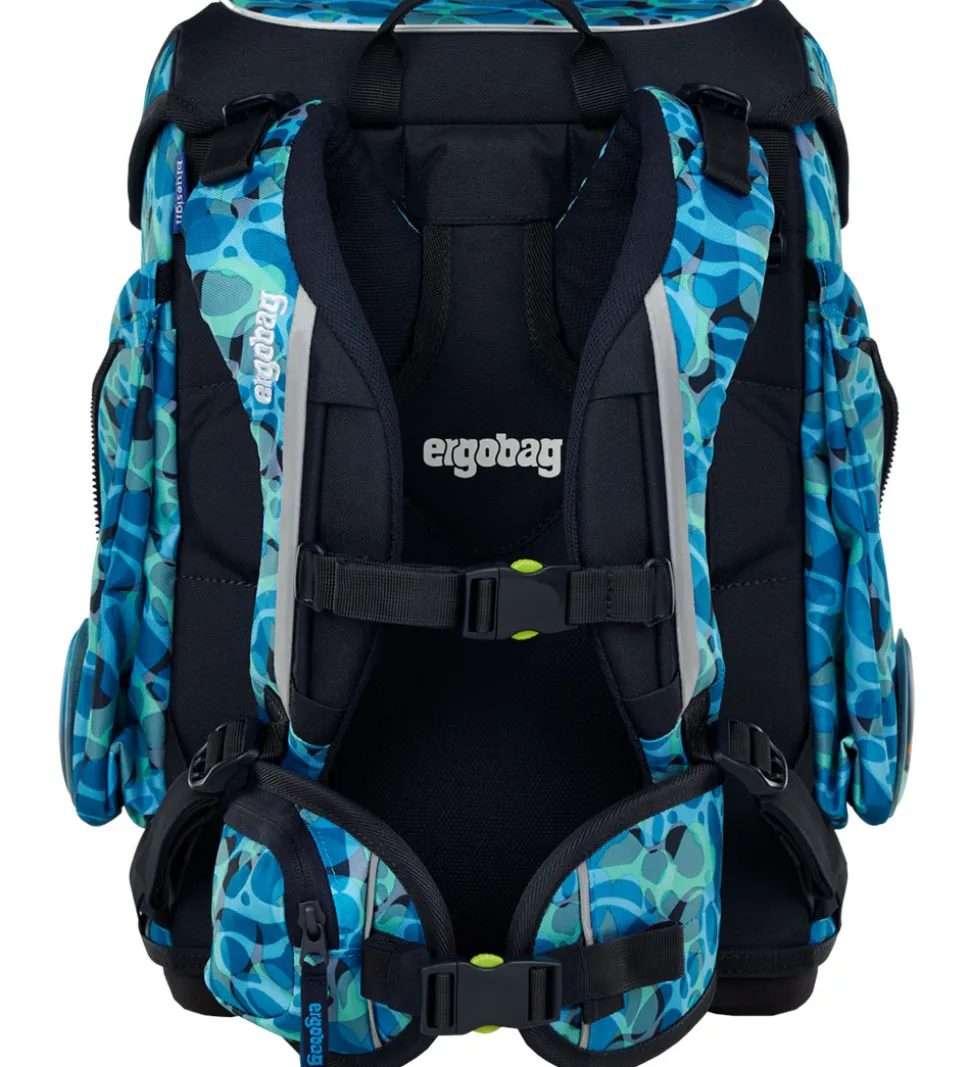 Ergobag Skoletaskesæt - Cubo - Ocean DiveBear