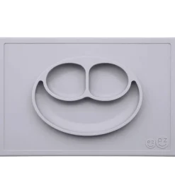 EzPz Happy Mat - Silikone - Lysegrå