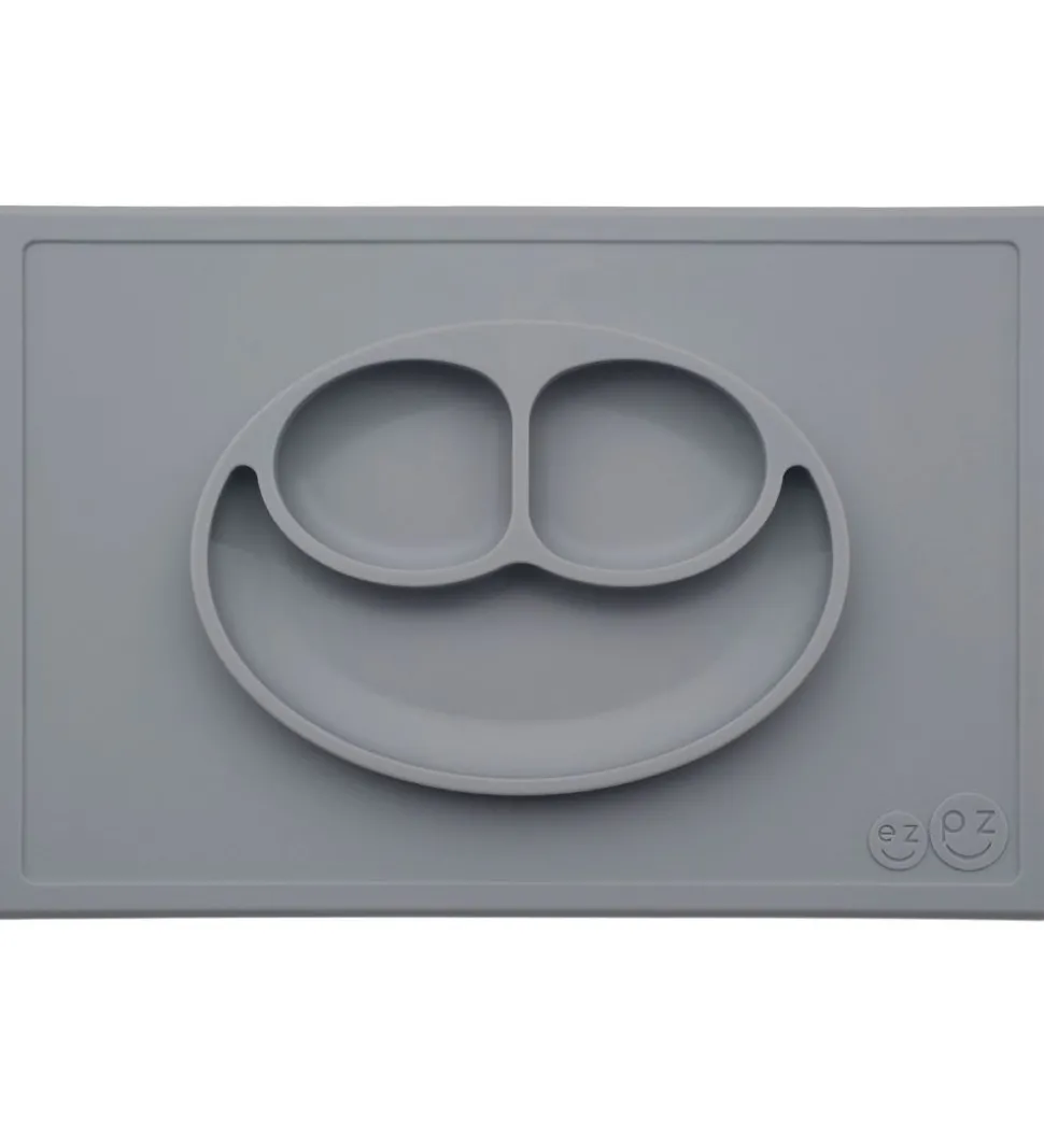 EzPz Happy Mat - Silikone - Mørkegrå