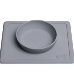 EzPz Happy Mini Bowl - Silikone - Grå