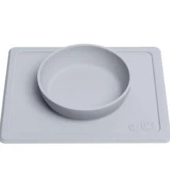 EzPz Happy Mini Bowl - Silikone - Gråblå