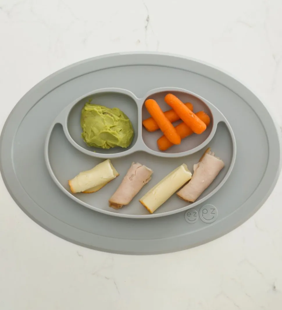 EzPz Mini Mat - Silikone - Lysegrå