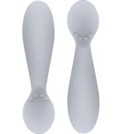 EzPz Tiny Spoon - 2-pak - Lysegrå