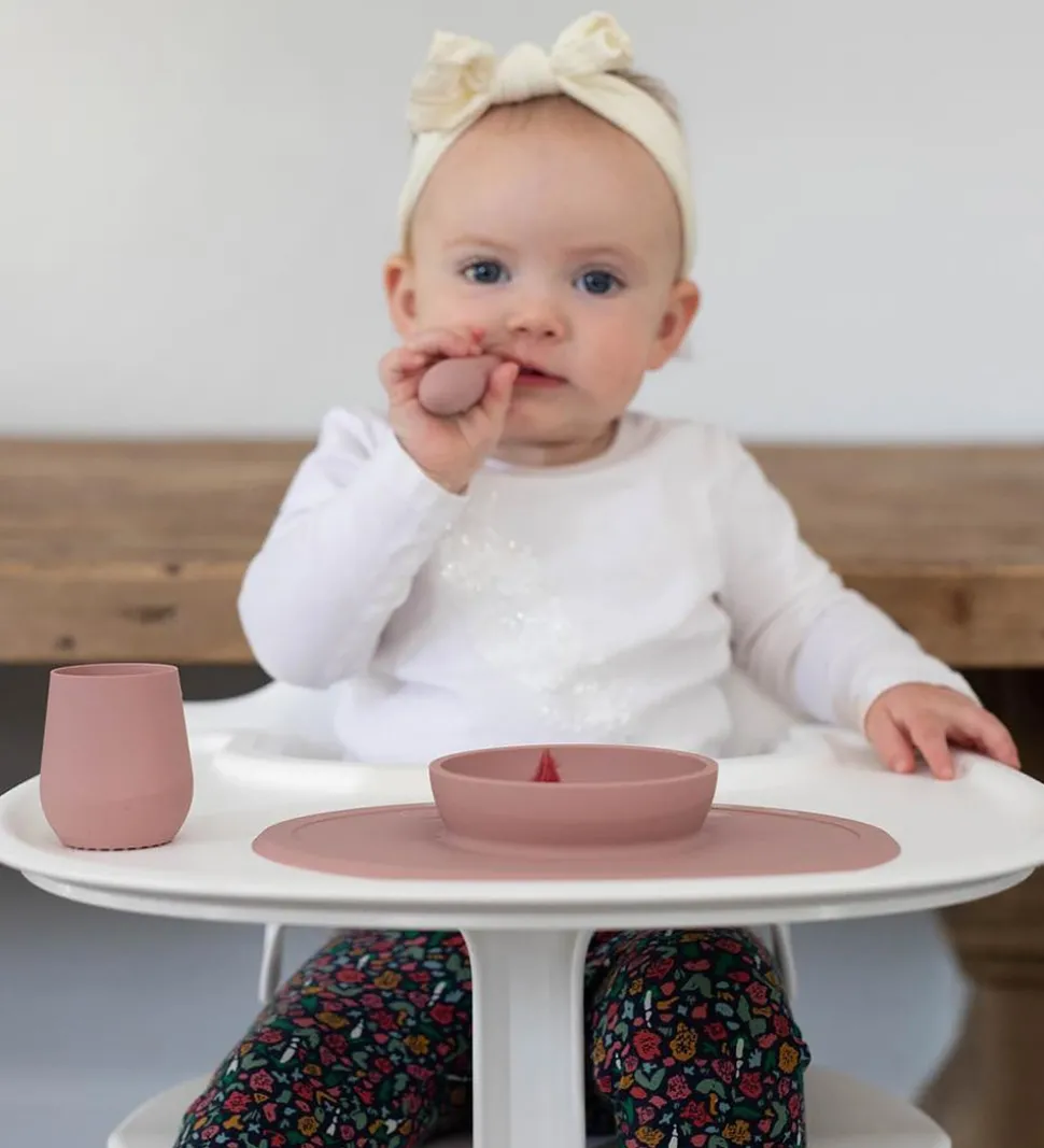 EzPz Tiny Spoon - 2-pak - Lysegrå