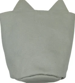 Fabelab Opbevaringspose - 16x10 - Cuddly Cat - Mørkegrå