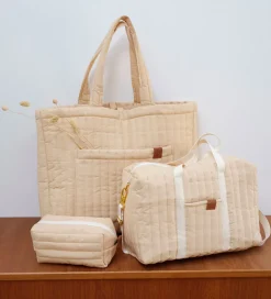 Fabelab Toilettaske - Quilted - Wheat