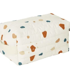 Fabelab Toilettaske - Quiltet - Natural/Terazzo
