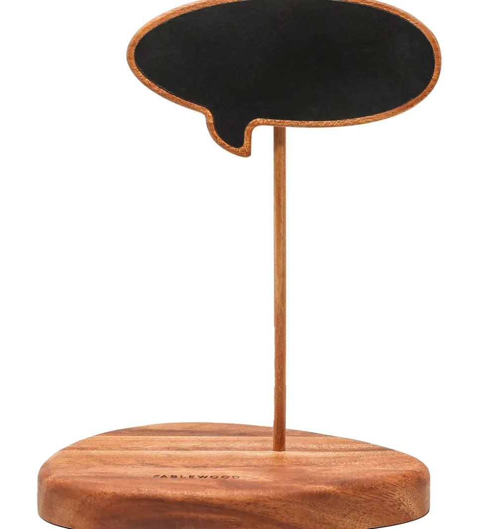 FableWood Beskedtavle - H: 16 cm - Natur