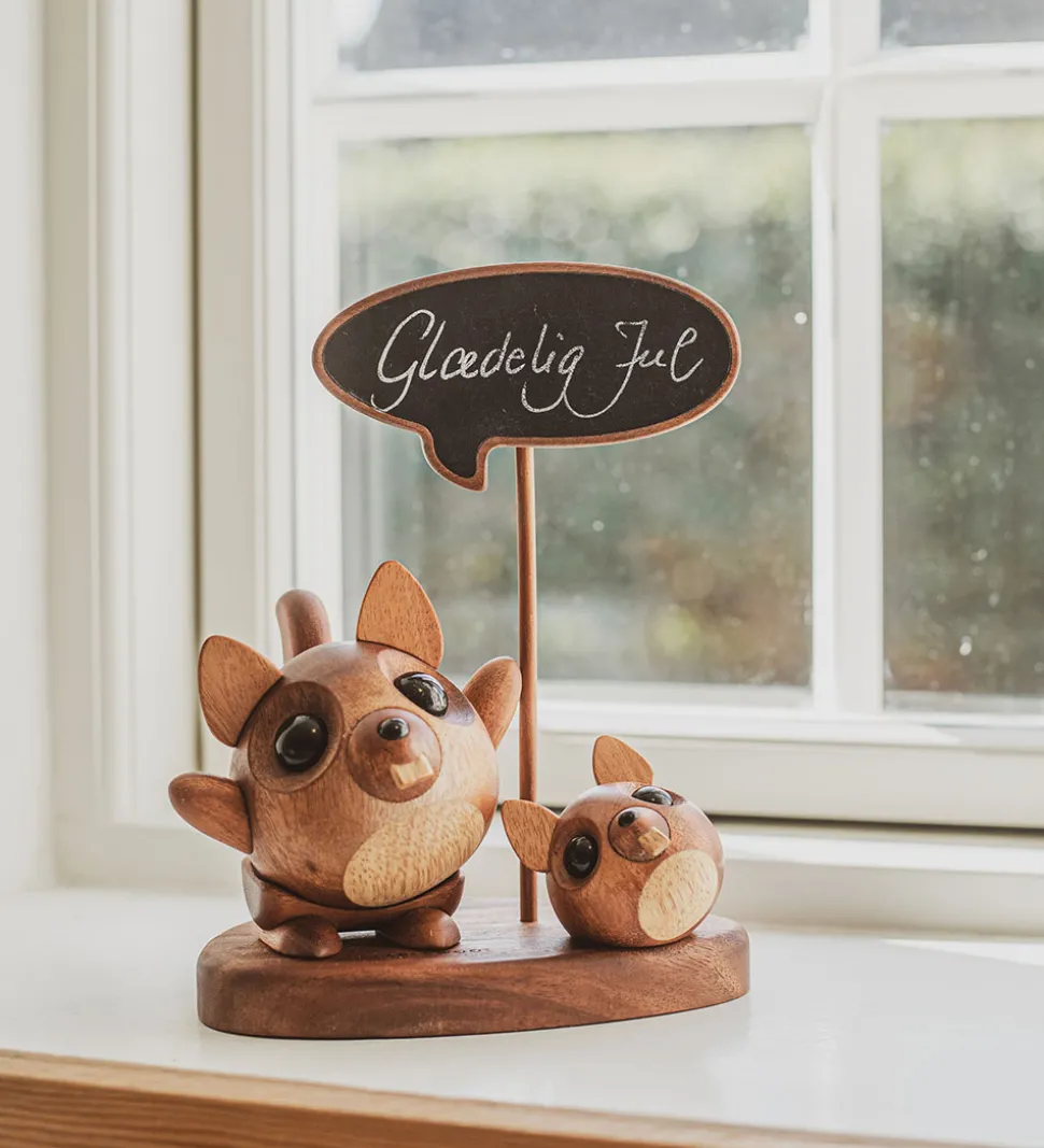 FableWood Beskedtavle - H: 16 cm - Natur