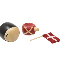 FableWood Garder - Frederik - 7,5 cm - Natur/Rød/Sort