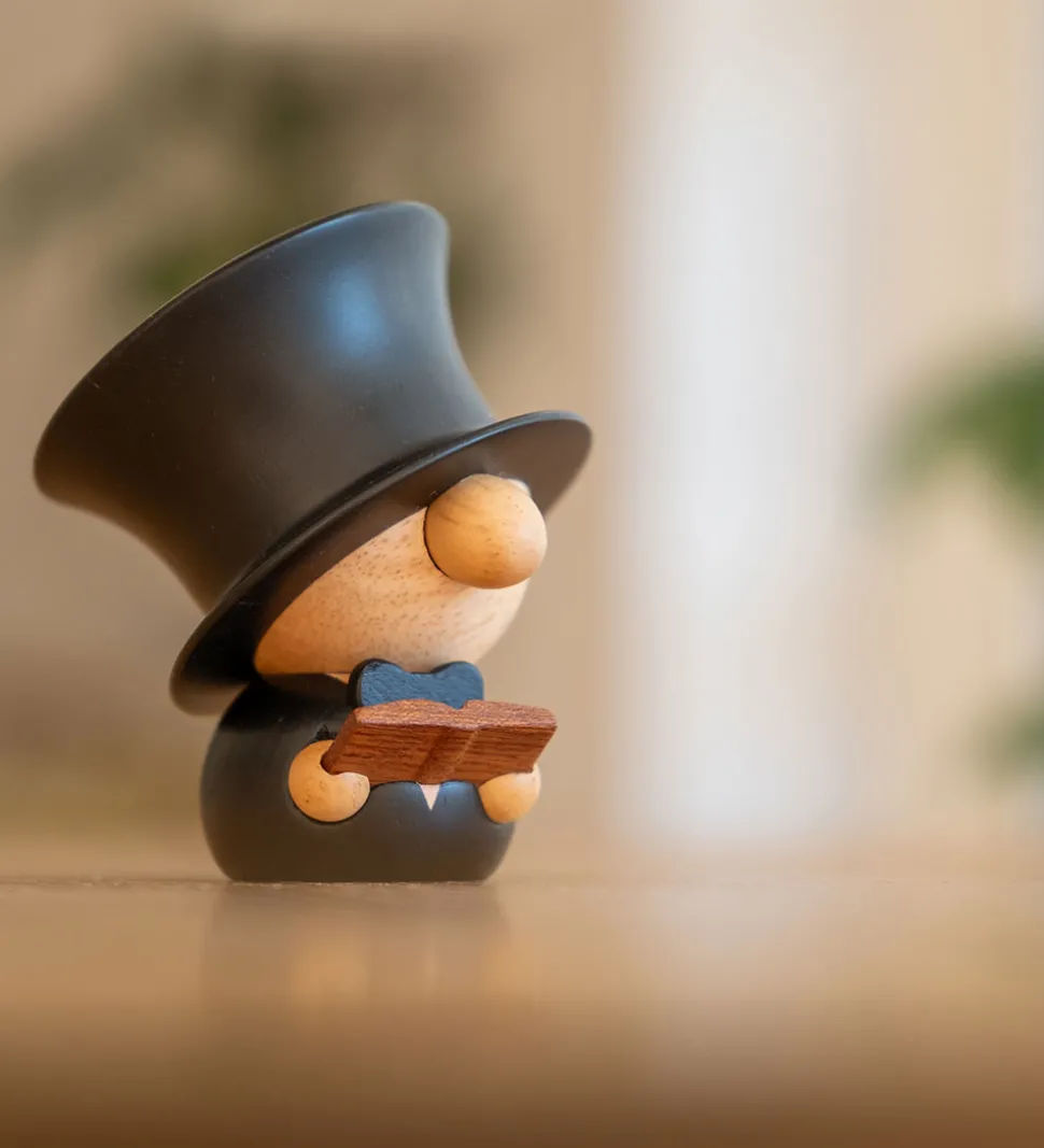 FableWood H.C. Andersen - 8 cm - Natur/Sort