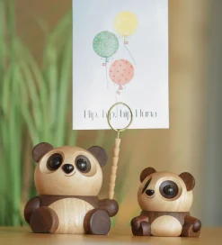 FableWood Panda - Pom Pom - 6 cm - Natur